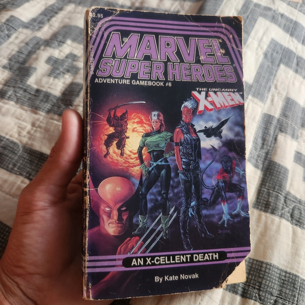 MAVREL Super Heroes Adventure Game Book #6